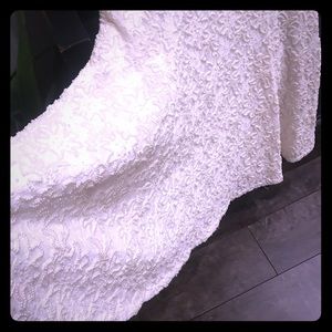 Carmen Marc Valvo floor length dress (wedding)